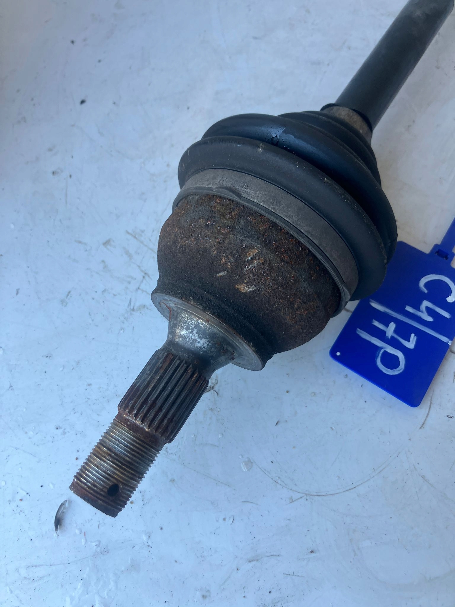 semi-axis right CITROEN C4 II B7 1.2 THP MANUAL 9811636480