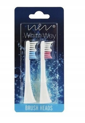 KOŃCÓWKI DO SZCZOTECZKI SONICZNEJ WW-SONIC BIAŁE