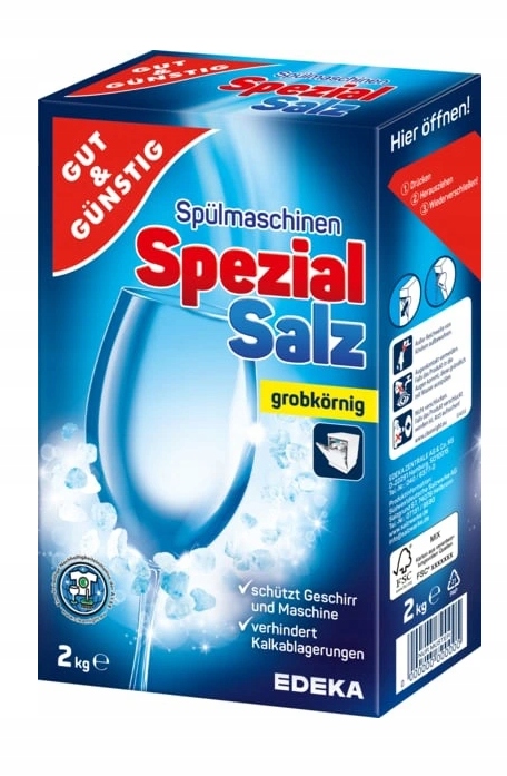 

Sól do Zmywarki 2kg G&g Przeciw Kamieniowi De