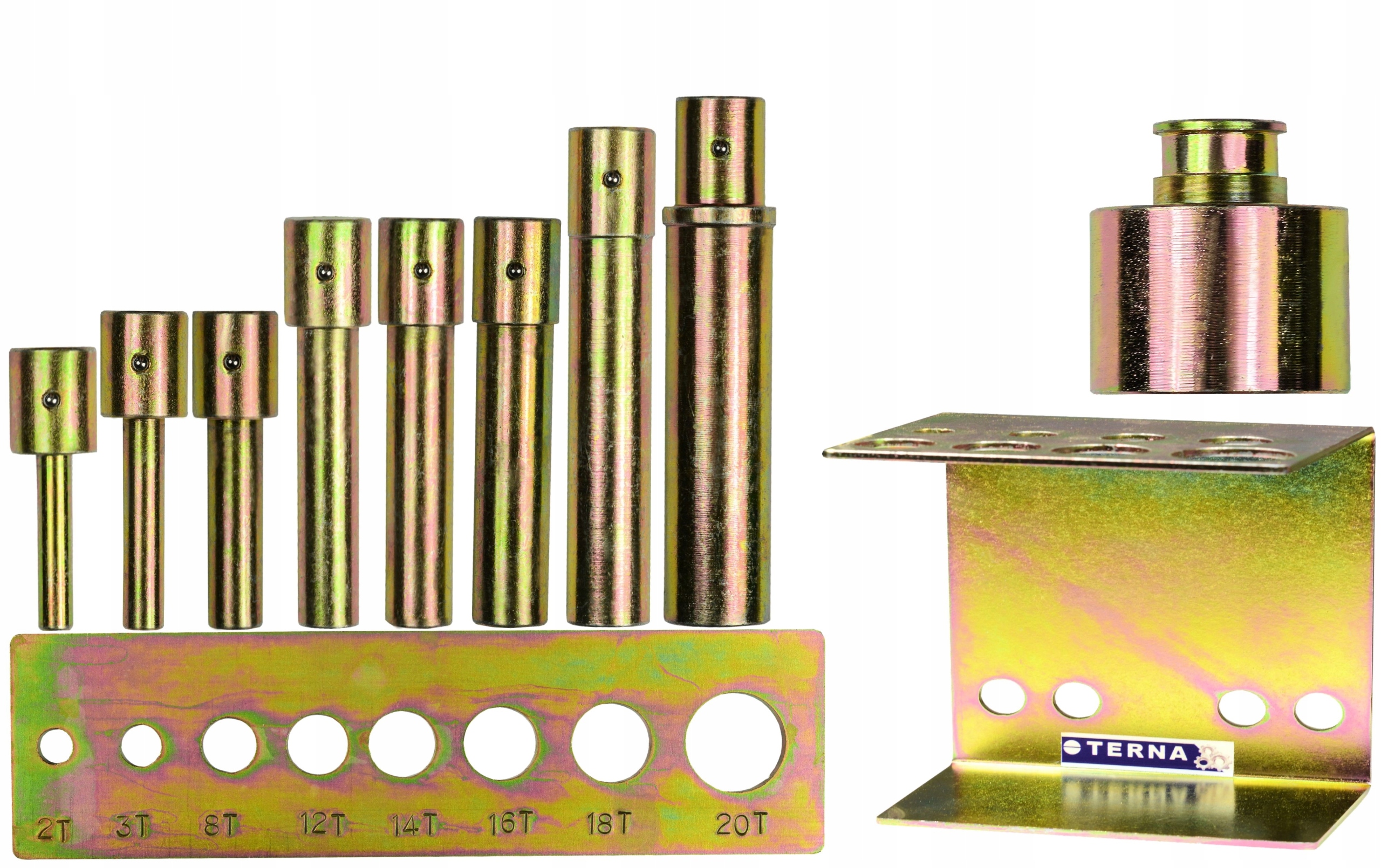 ADAPTERY PINY DO PRASY PRAS HYDRAULICZNYCH 8 szt