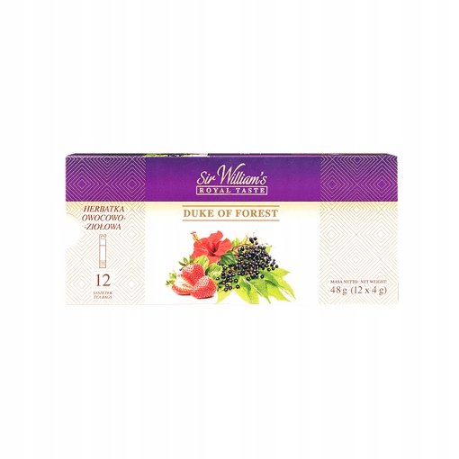 Sir William's Royal Duke of Forest čaj 12 x 4 g