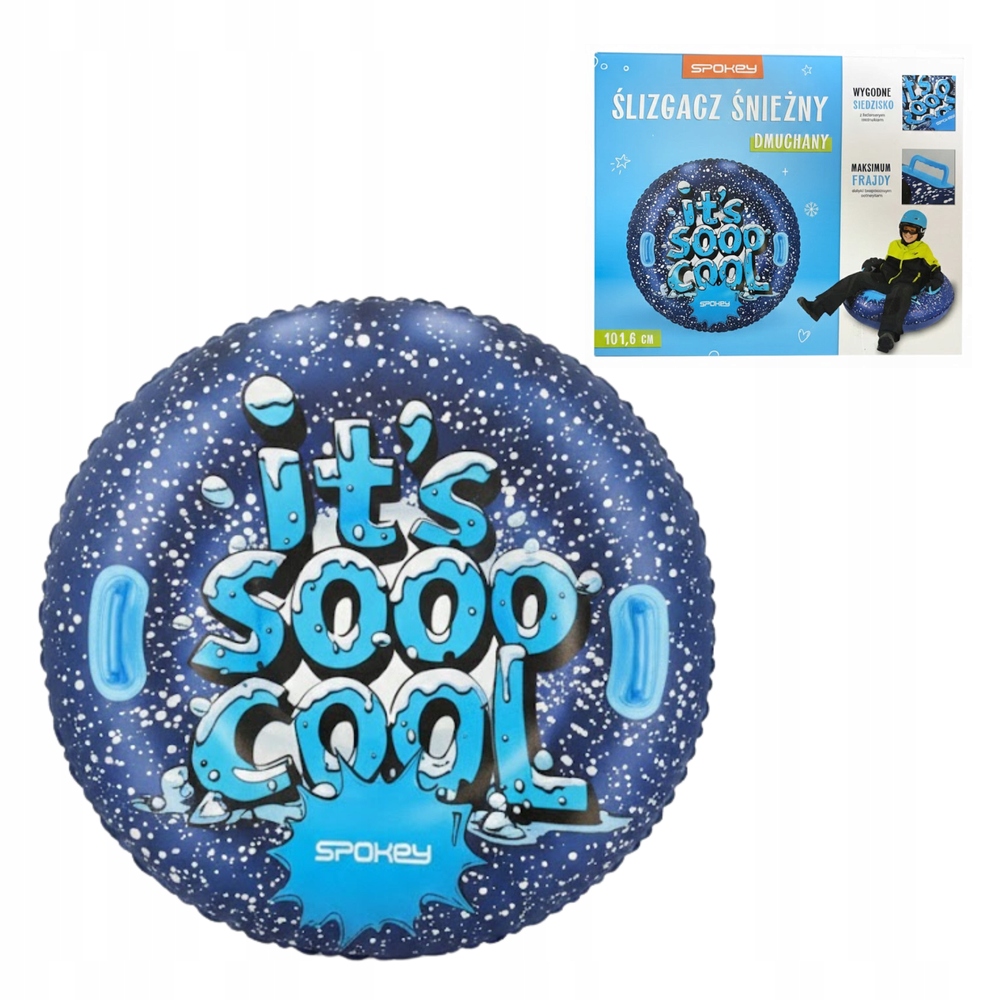 Spokey Ślizgacz Śnieżny Dmuchany