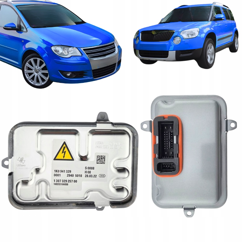 Měnič Napětí žárovek Xenon pro Vw Touran Passat CC Skoda Yeti 1K0941329 D1S D1R