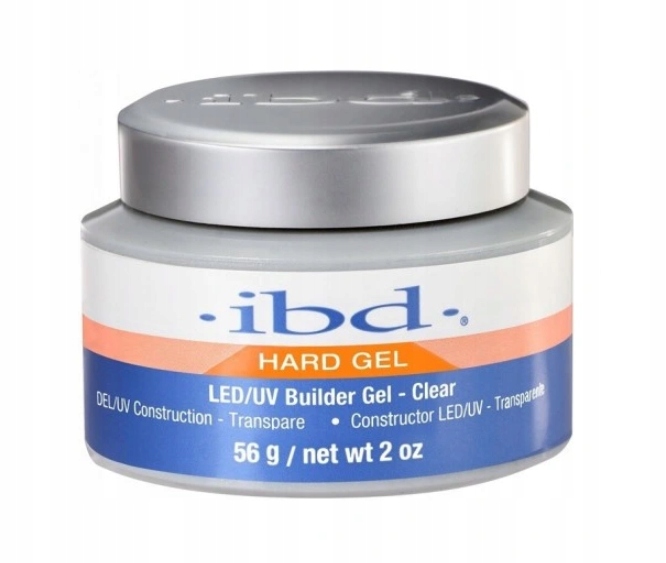 

Ibd Hard Builder Gel Led/uv żel budujący Clear 56g