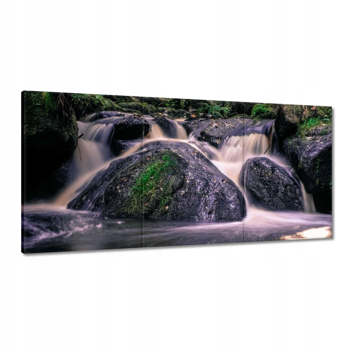 Obrazy 180x90 Tečúca voda v potoku