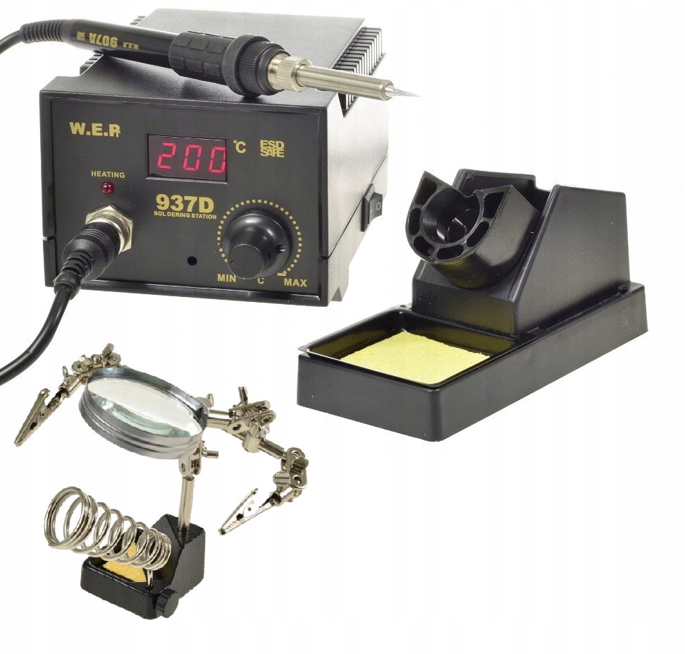 

Stacja Lutownicza Wep 937D 60W 200°C- 480°C