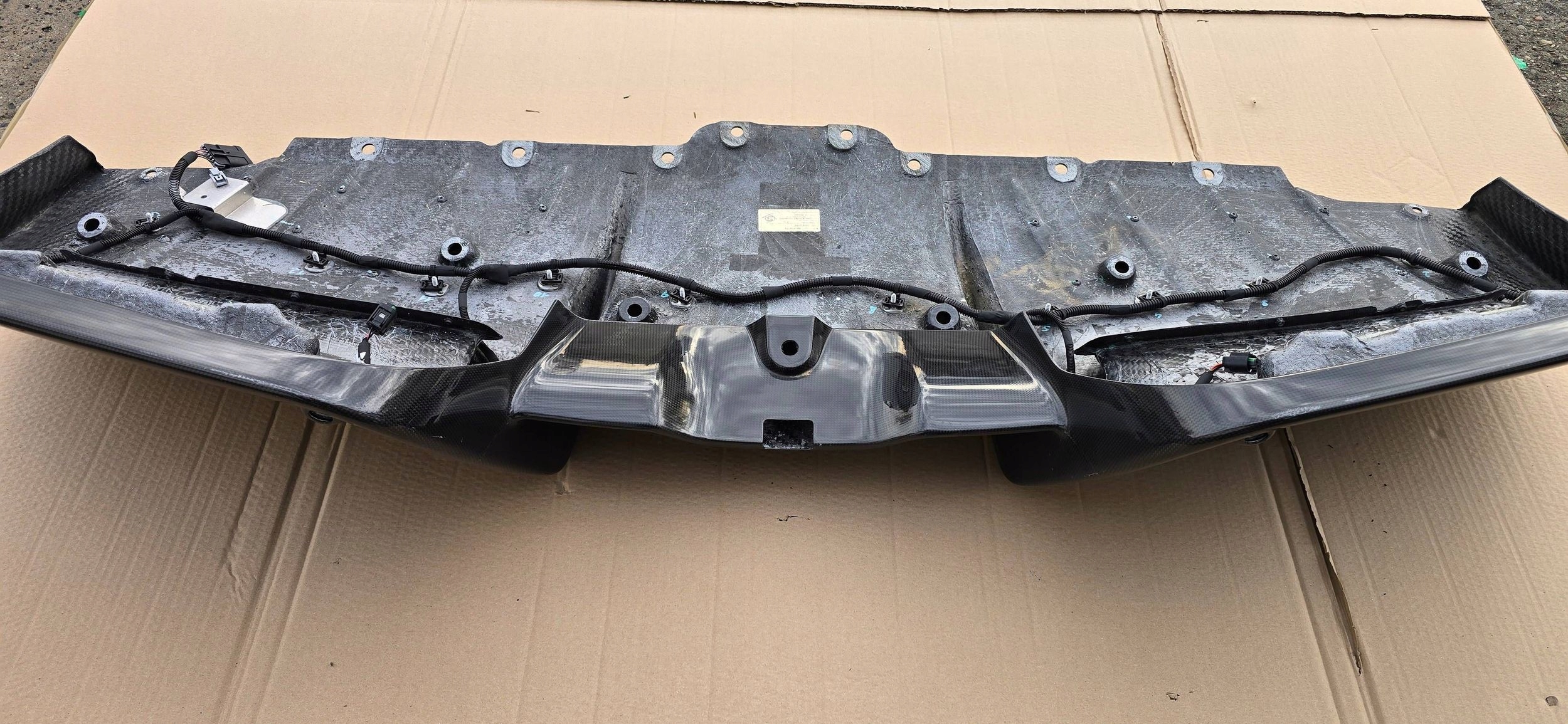 Ferrari 488 Pista rear part bumper rear Carbon diffuser