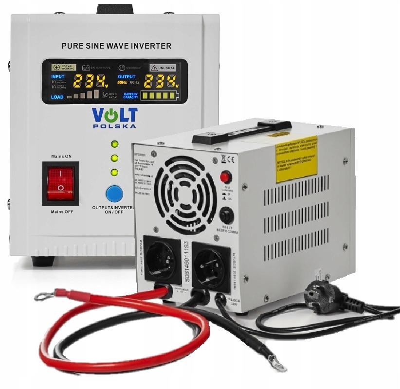 Zasilanie Awaryjne Ups Volt Polska Sinus Pro 800E 800W 12 230 Led