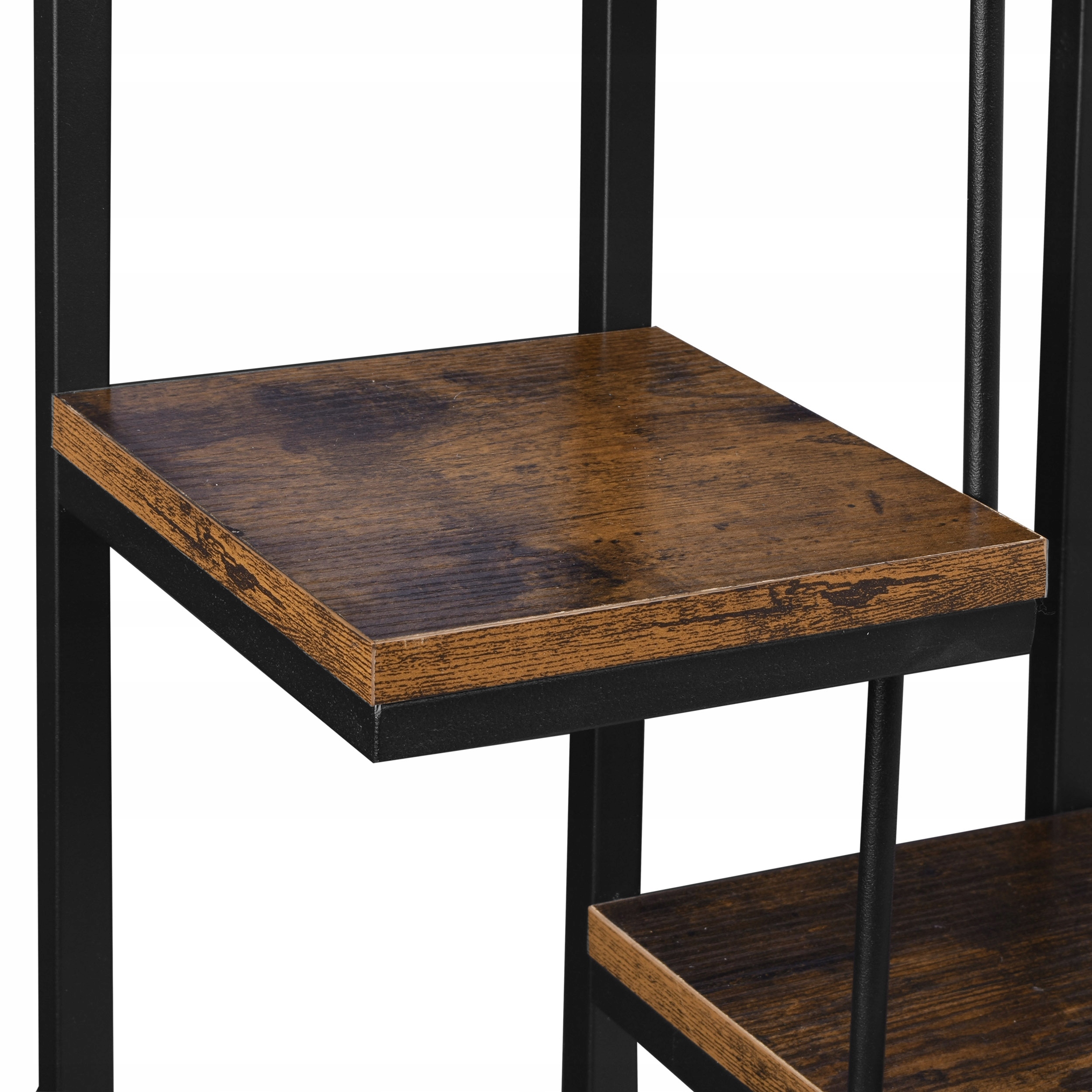 KWIETNIK WISZĄCY METALOWY NA ŚCIANĘ 4 DONICZKI ŚCIENNY PÓŁKA REGAŁ LOFT Wysokość produktu 62 cm