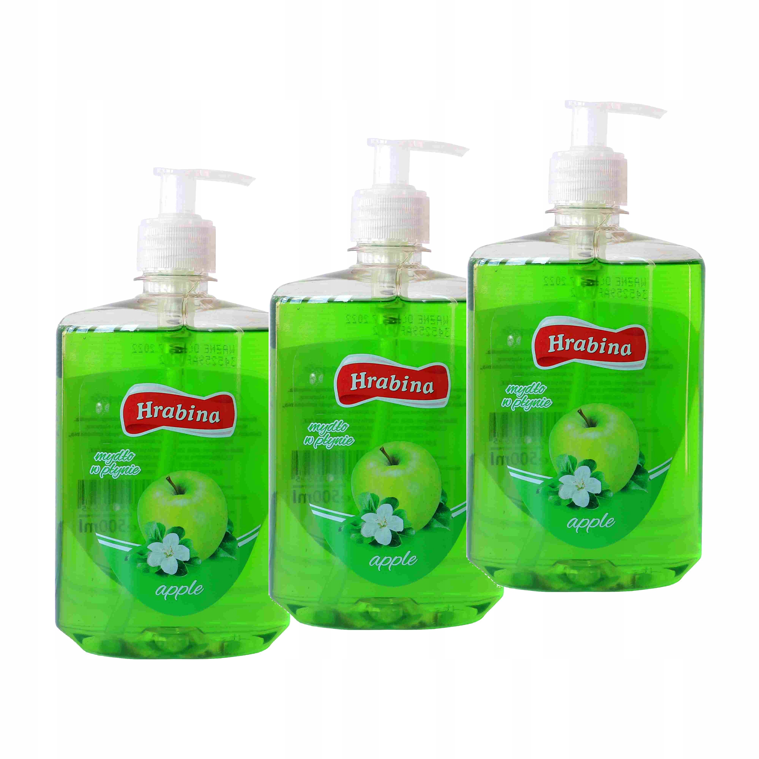 

Hrabina Mydło w Płynie Zielone Apple 3 x 500ml