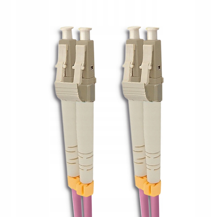 Qoltec Patchcord światłowodowy LC/UPC - LC/UPC | Multimode | 50/125 | OM4 | Kod producenta 54343