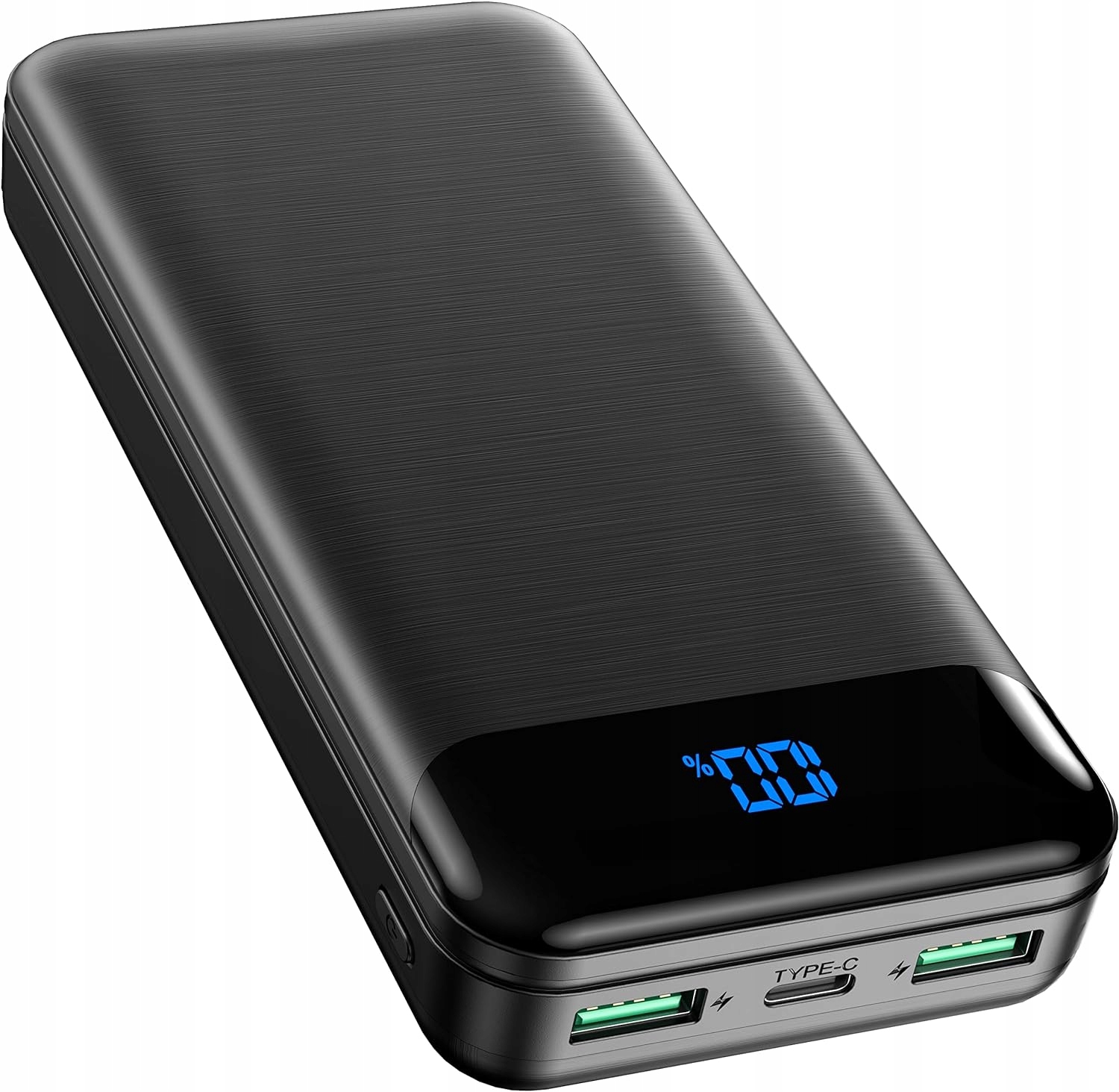 POWERBANK ENERWOW 30000 MAH 2 USB-A USB-C LED