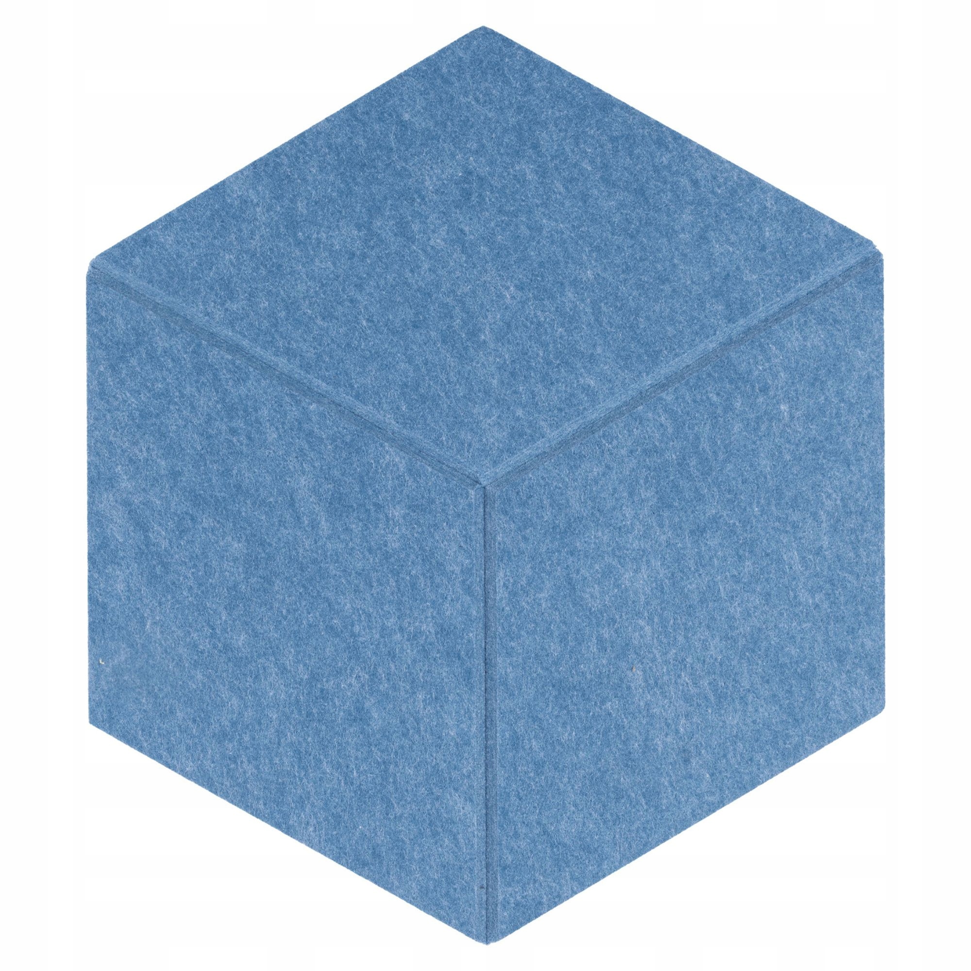 PANELE ŚCIENNE FILCOWE HEKSAGONY 2szt DEKORACYJNE WYGŁUSZAJĄCE 3D DUŻE SOFT Jednostka sprzedaży paczka