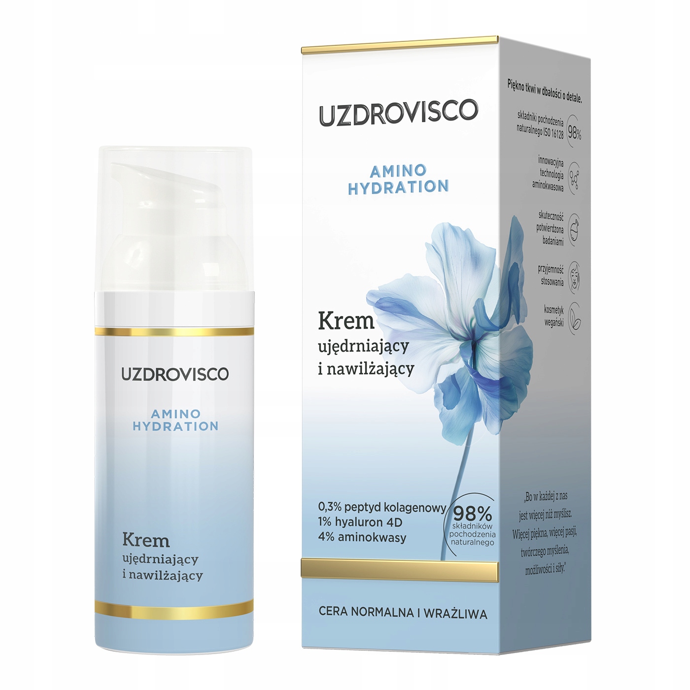 Uzdrovisco Amino Hydration Zpevňující a hydratační krém 50 ml