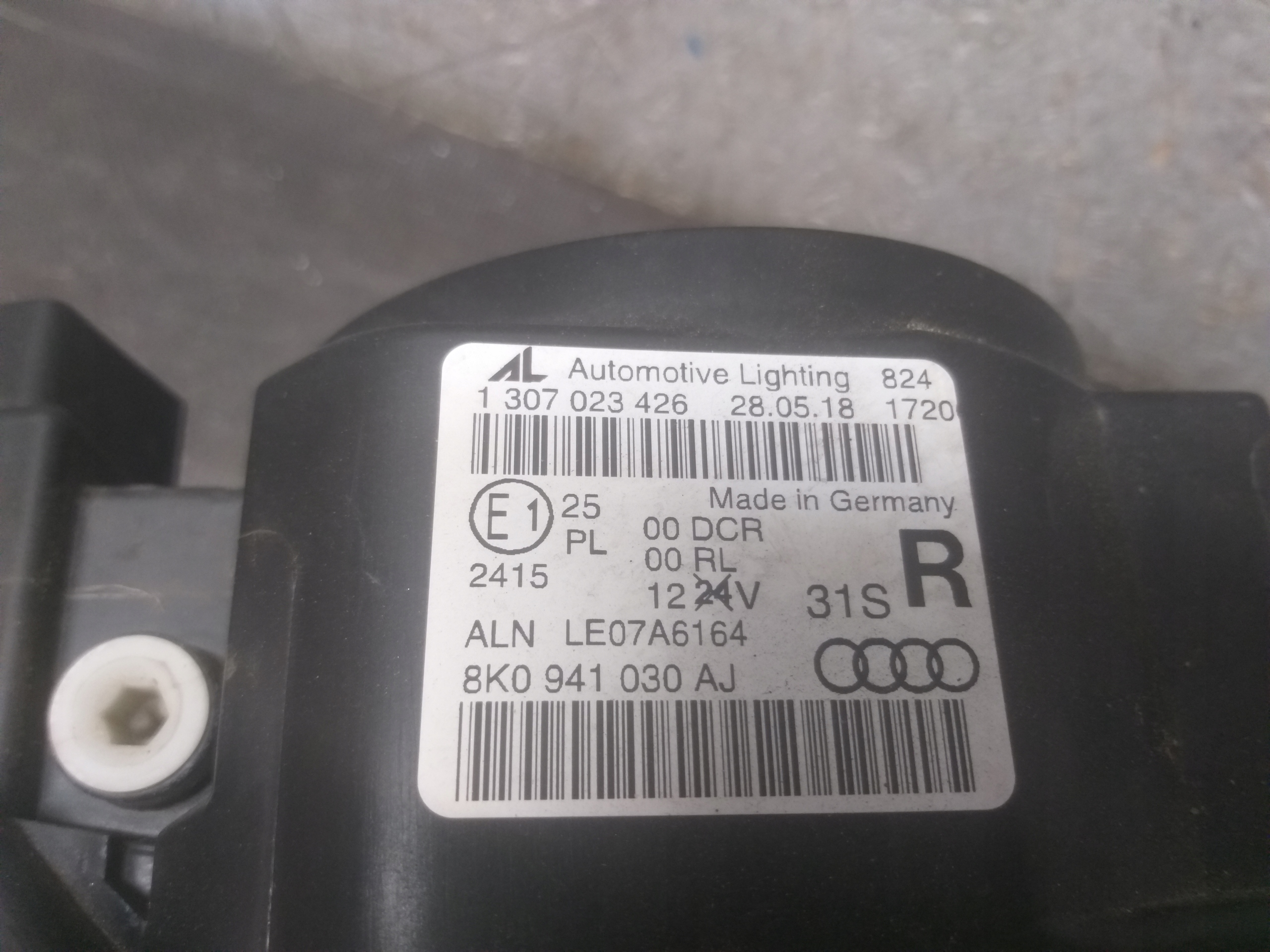 light front right AUDI A4 B8 8K 08-12 XENON 8K0941030AJ