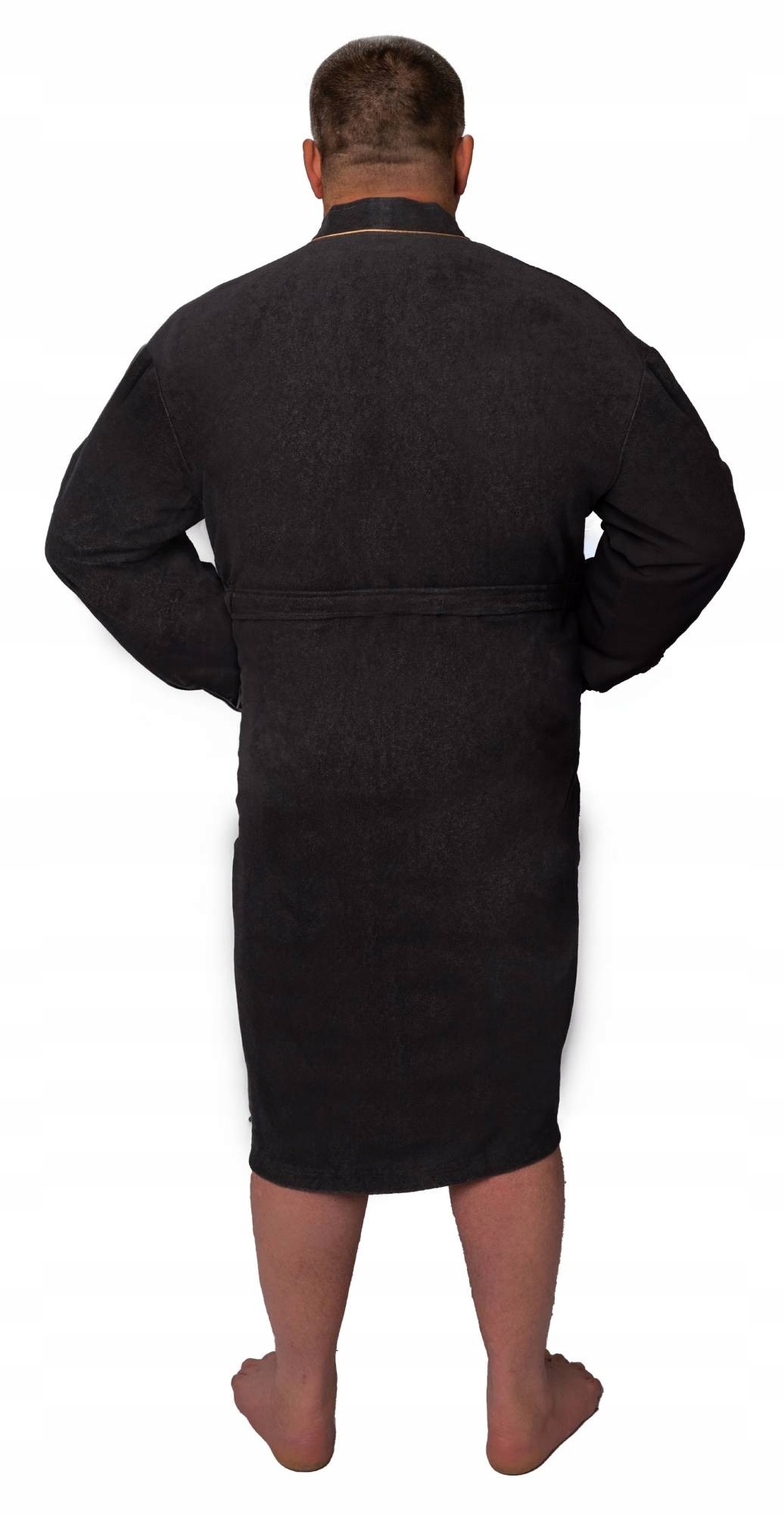 MEGA Szlafrok męski W ROZMIARZE -2XL CIENKI RENOMOWANY POLSKI PRODUCENT Rozmiar XXL