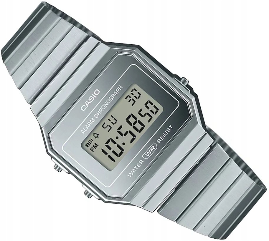 Digitální Hodinky Casio A700WEV-7AEF Retro Klasika Slim S Podsvícením