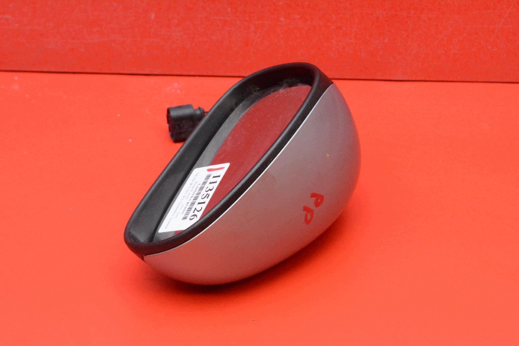 mirror right silver EU 010852 SEAT LEON 2 II MK2 FR 05-09 7 PIN