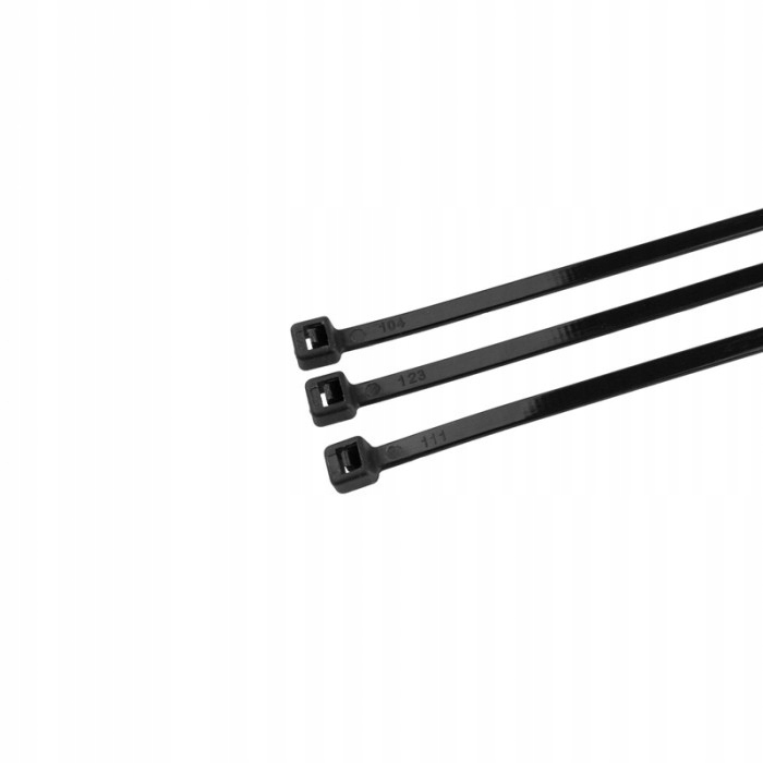 OPASKI ZACISKOWE TRYTKI TRYTYTKI 100szt 2,5 x 100 UV czarne Marka Ecolight