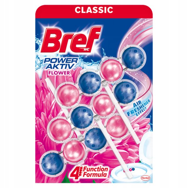 

Bref Power Aktiv Flower Zawieszka Wc 3x 50g