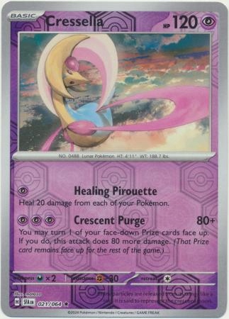 Cresselia (sfa 021) Shrouded Fable Holo Reverse