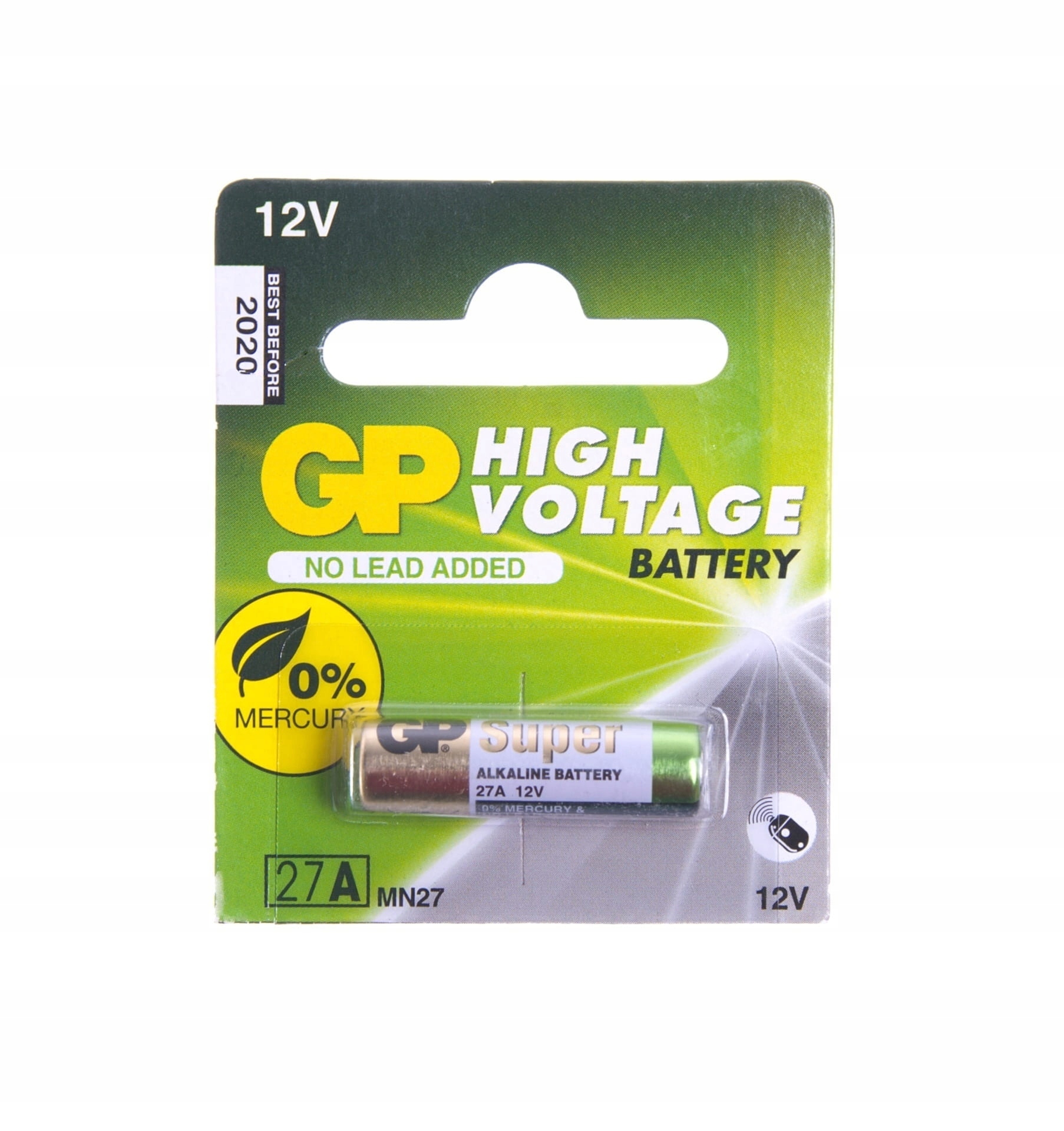 Bateria alkaliczna Gp 27A 12V do pilotów Oryginał