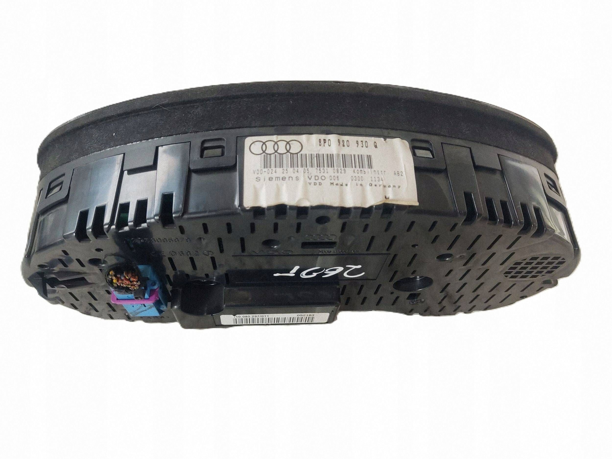 dials AUDI A3 S3 8P 2.0 TDI 2005