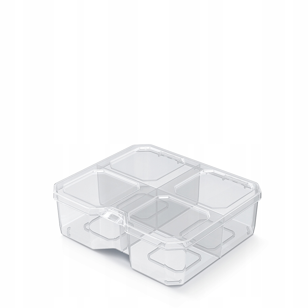 Organizer narzędziowy przeźroczysty Kistenberg Sqr Box 15 15,6 x 14 x 5 cm
