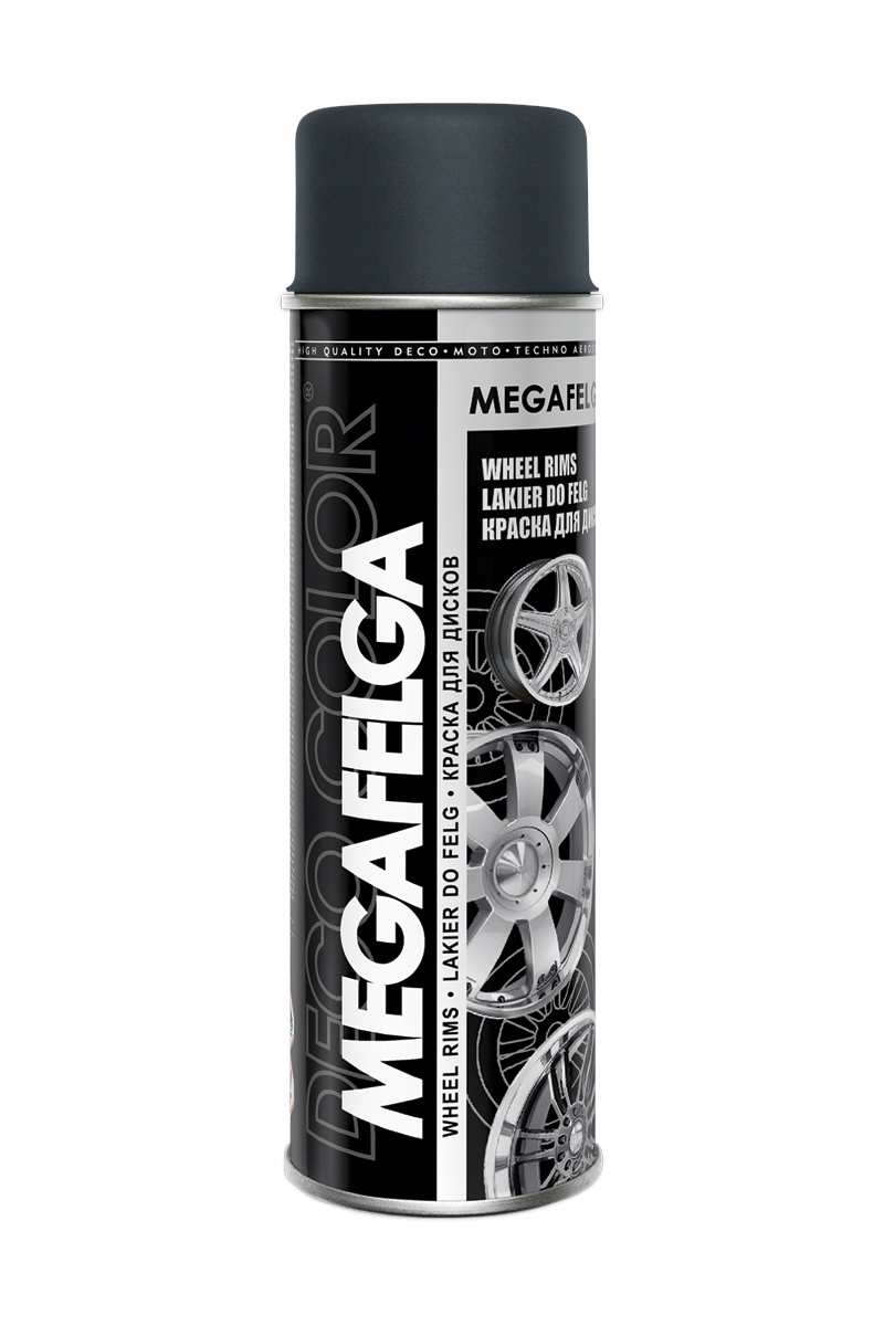 Deco Color Megafelga lakier akrylowy do felg Antracyt 500 ml