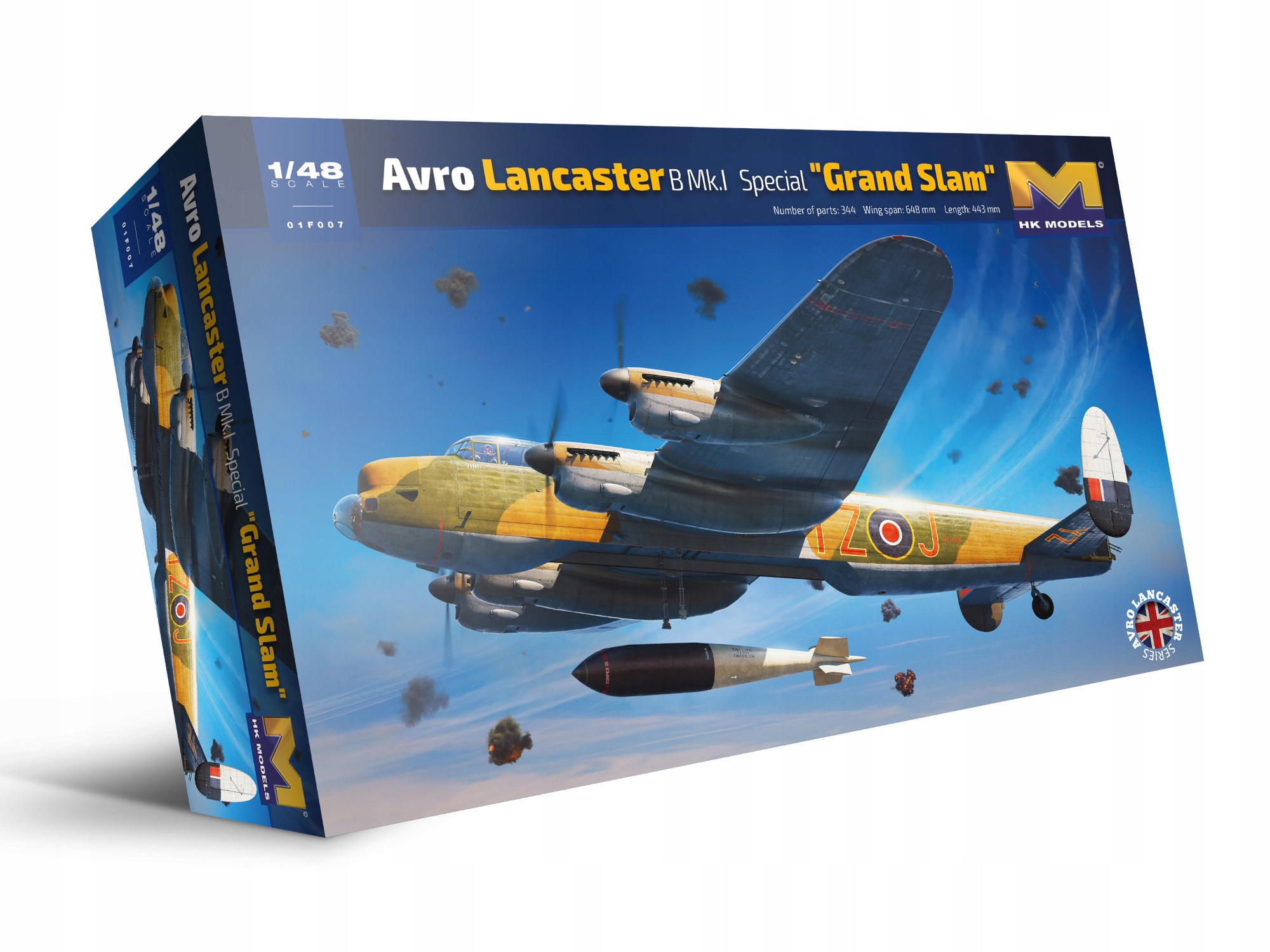 Letadlo Avro Lancaster B Mk.I Special Grand Slam model 01F007 Hk Models