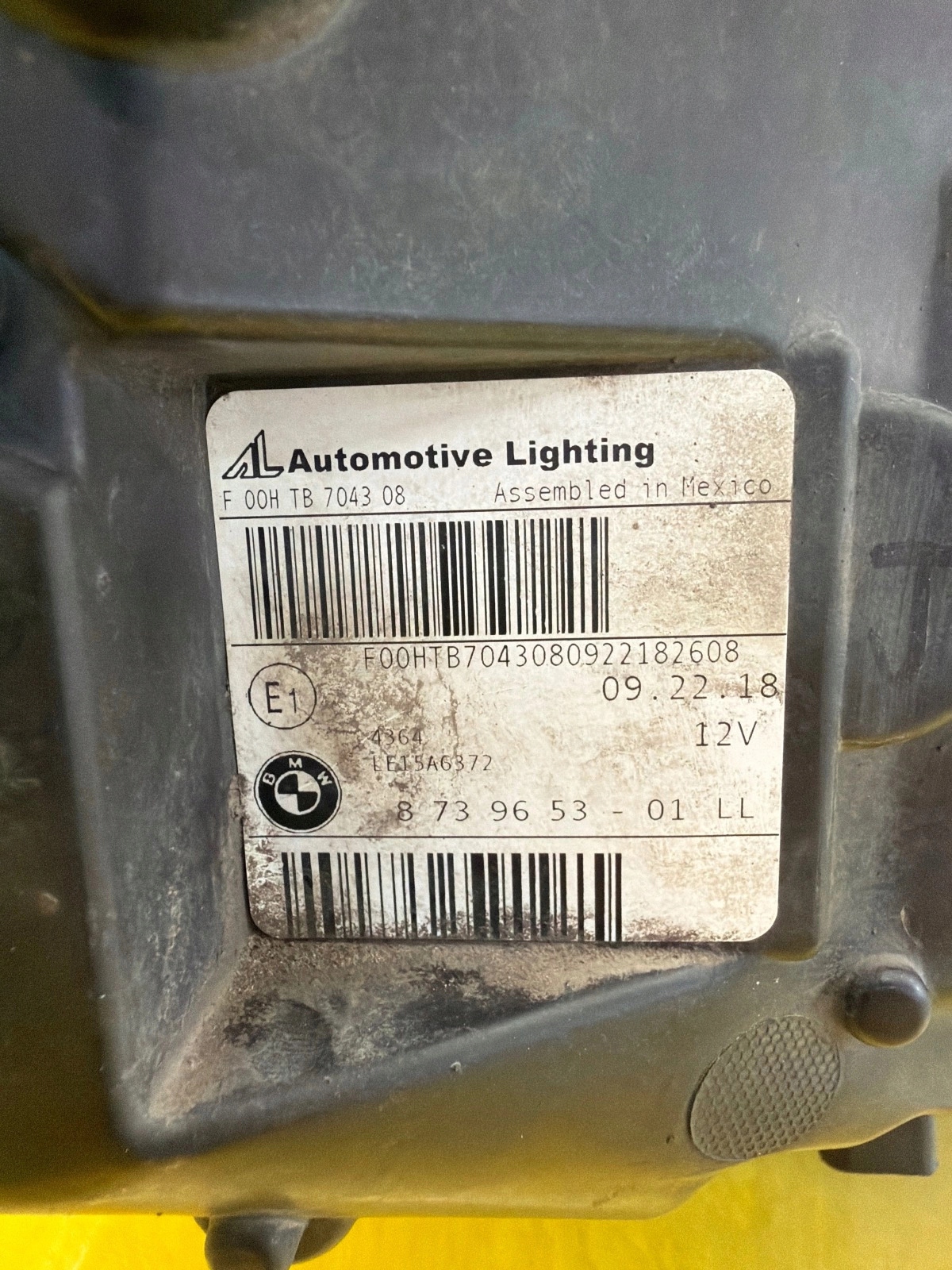 light left BMW X3 X4 G01 G01 2018- Adaptive Led 8739653-01