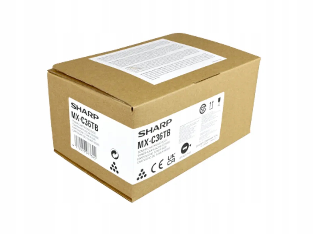 Toner Sharp MXC36TB MX-C36TB čierny (čierny)