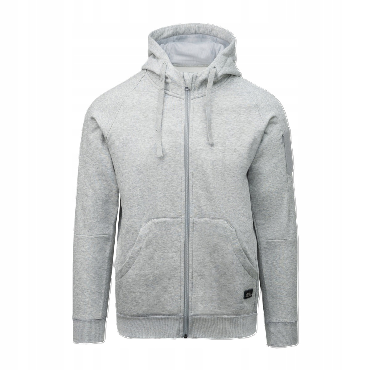 Mikina Helikon Urban Hoodie Lite Fullzip Light Grey Melange M