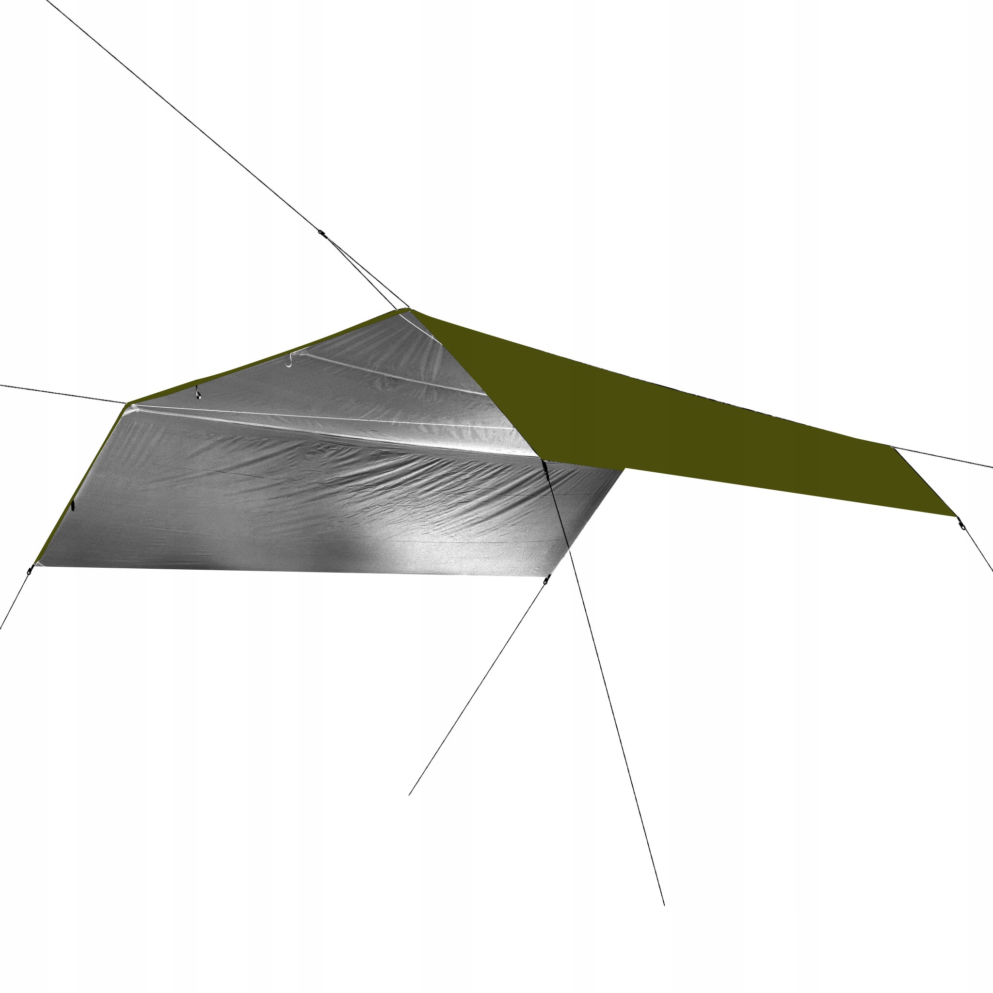 Termotaška TigerWood 4,5 m x 4,5 m olivová