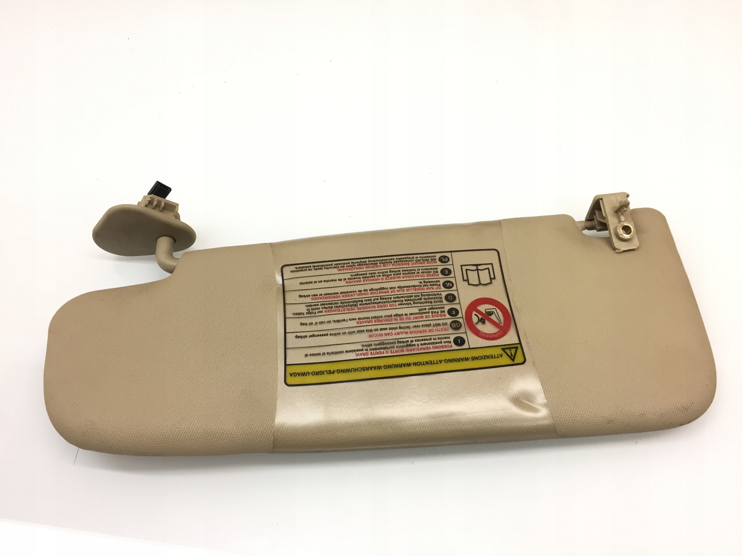 ALFA ROMEO 159 DASZEK SŁONECZNIK PRAWY EURO BEŻ