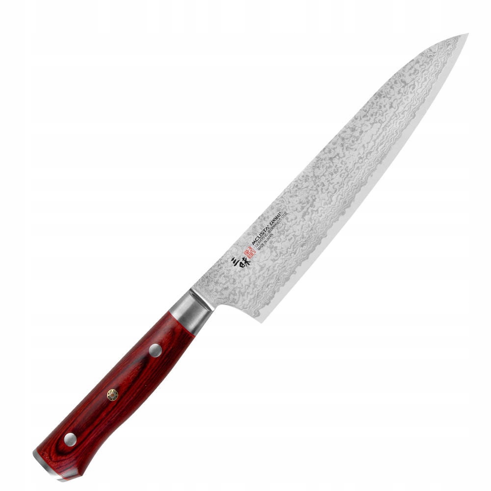 Mcusta Zanmai VG-10 Pro Flame Japonský ostrý kuchynský nôž šéfkuchára 21 cm