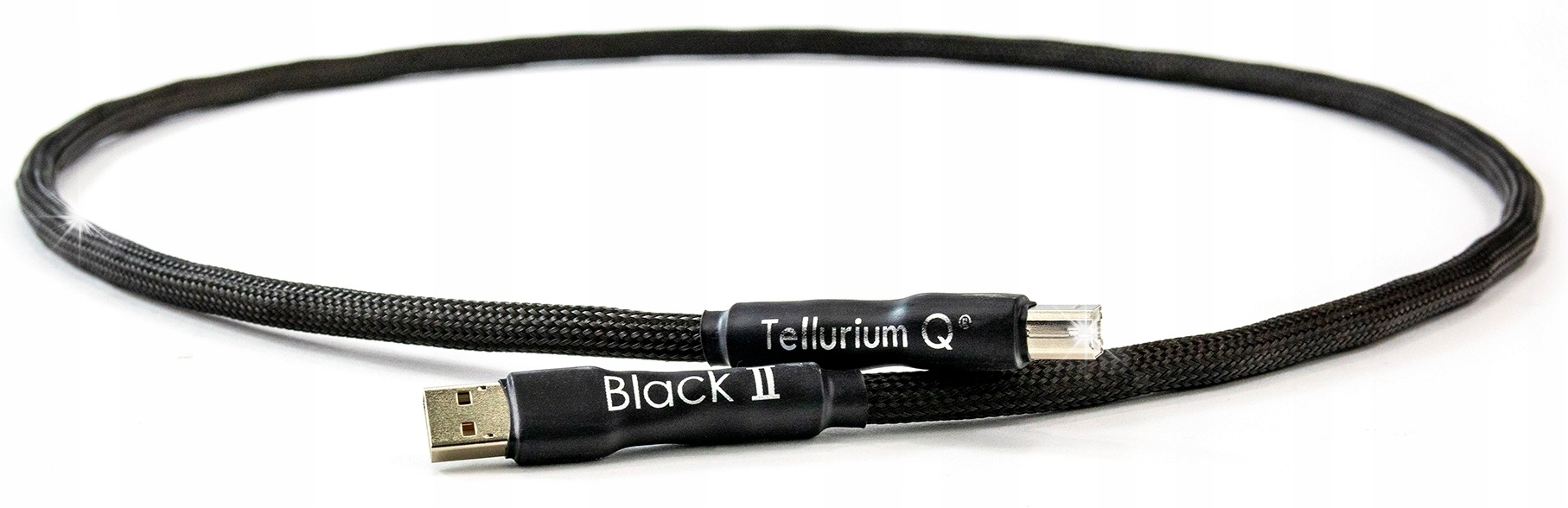 TELLURIUM Q BLACK II USB KABEL USB TYPU A - B PROFESJONALNY DO DAC 1m