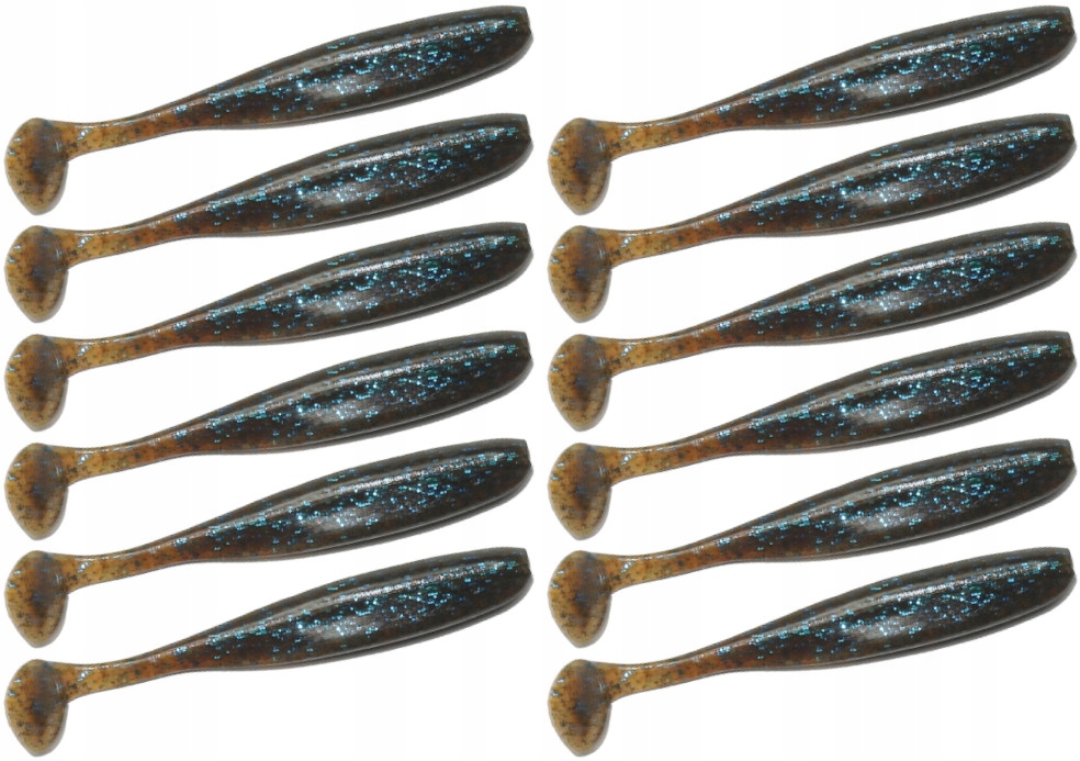 Keitech Easy Shiner 2' 5cm Cinnamon Blue 12 szt.