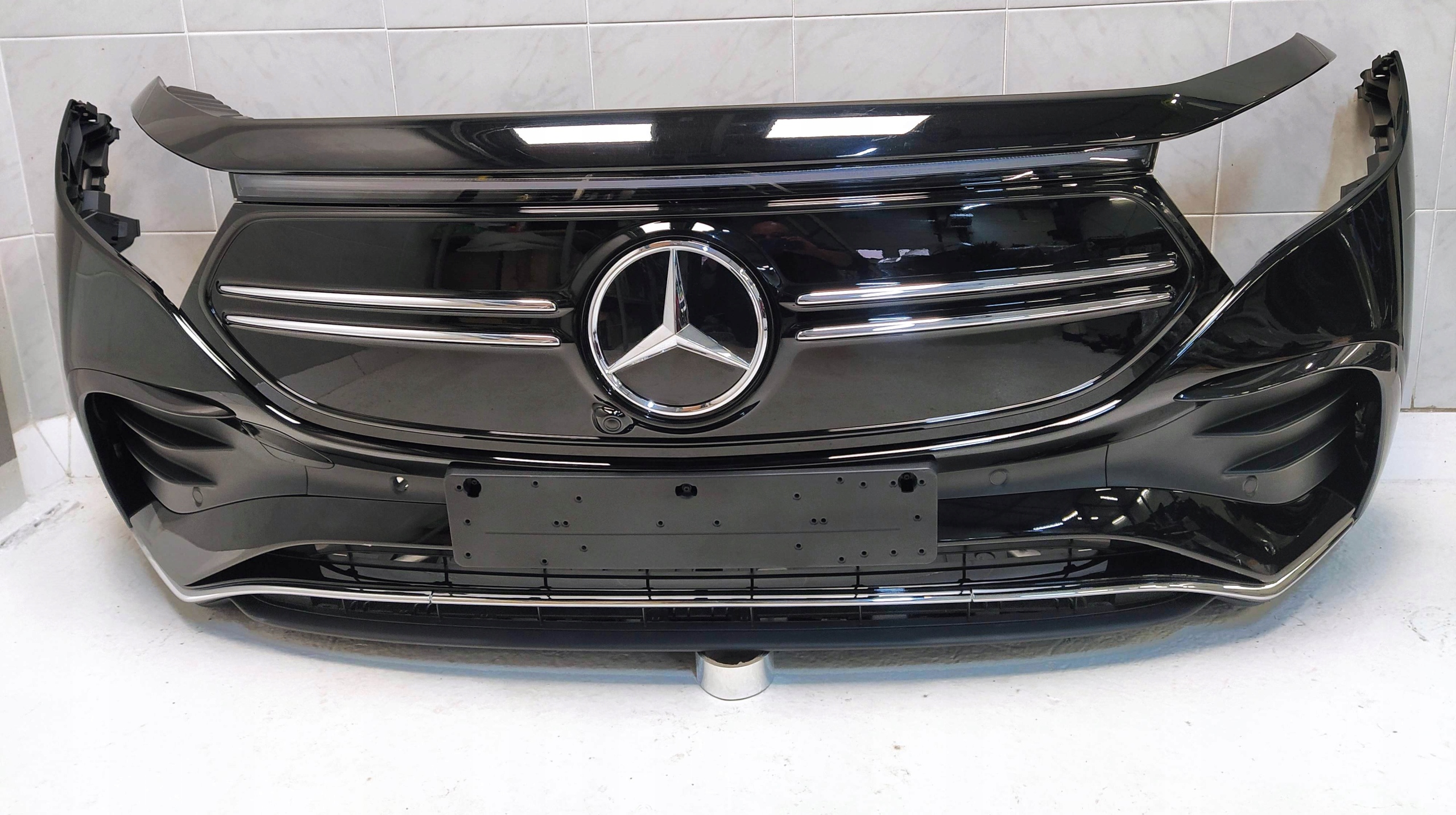 MERCEDES EQA AMG H243 bumper front front complete LED PDC KAMERA new
