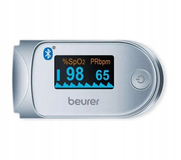 Pulsoksymetr Beurer Po 60 Bluetooth Saturacja Pomiar natlenienia krwi