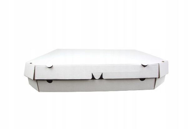 KARTON do pizzy 50x50x4cm BIAŁY ścięte rogi x50