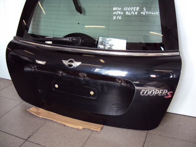 KLAPA TYLNA MINI COOPER S AERO R56 ASTRO BLACK Typ samochodu Samochody osobowe