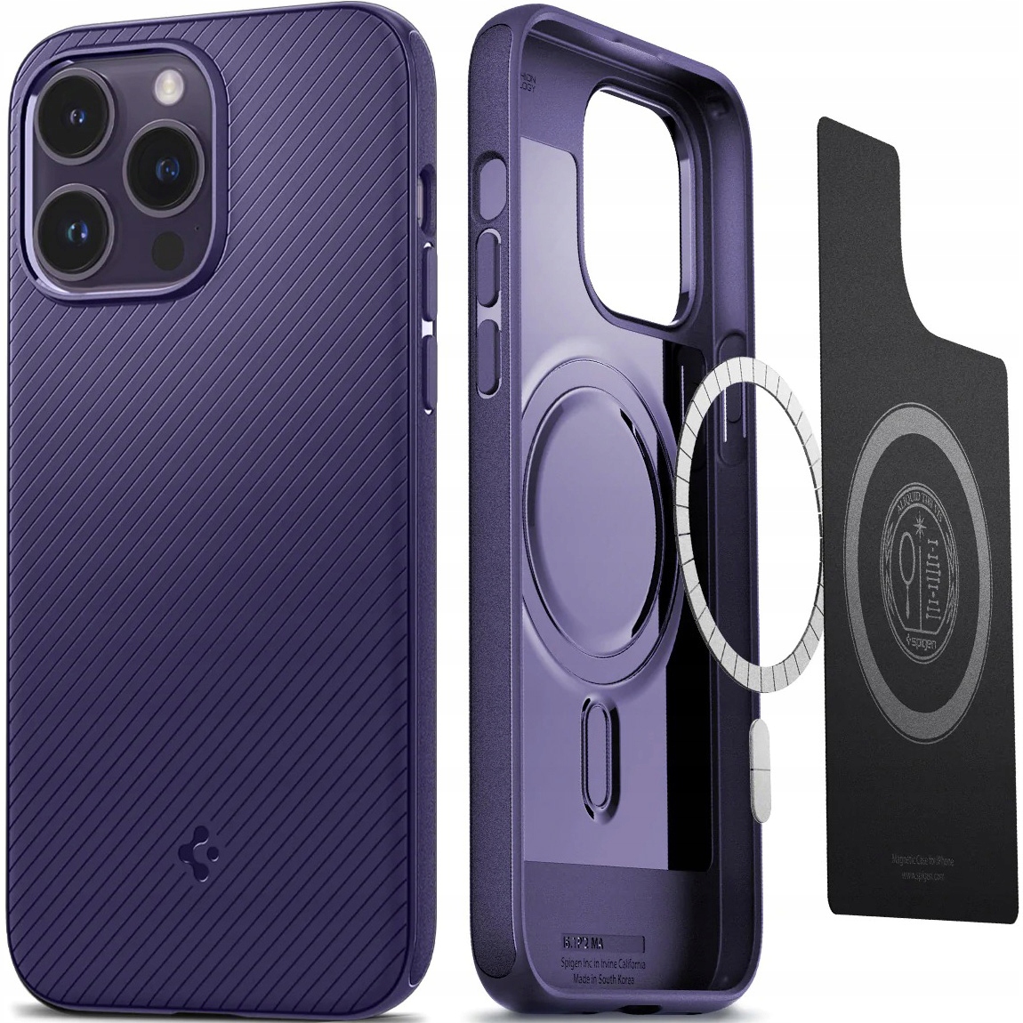

Etui do iPhone 14 Pro, Spigen Mag Armor, z MagSafe