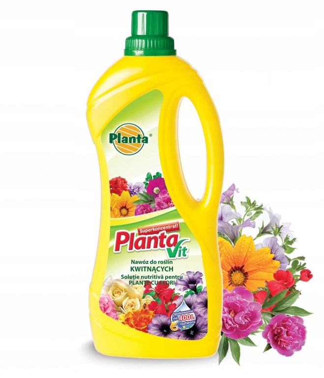 

Nawóz Planta Vit Rośliny Kwitnące Ogród Balkon 1L