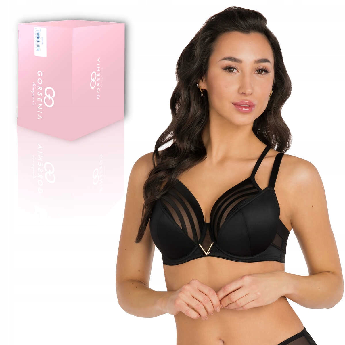 Gorsenia Měkká podprsenka Yoko 810 černá 70L