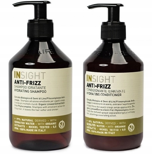 Insight ANTI-FRIZZ SZAMPON 400 ml + ODŻYWKA 400 ml