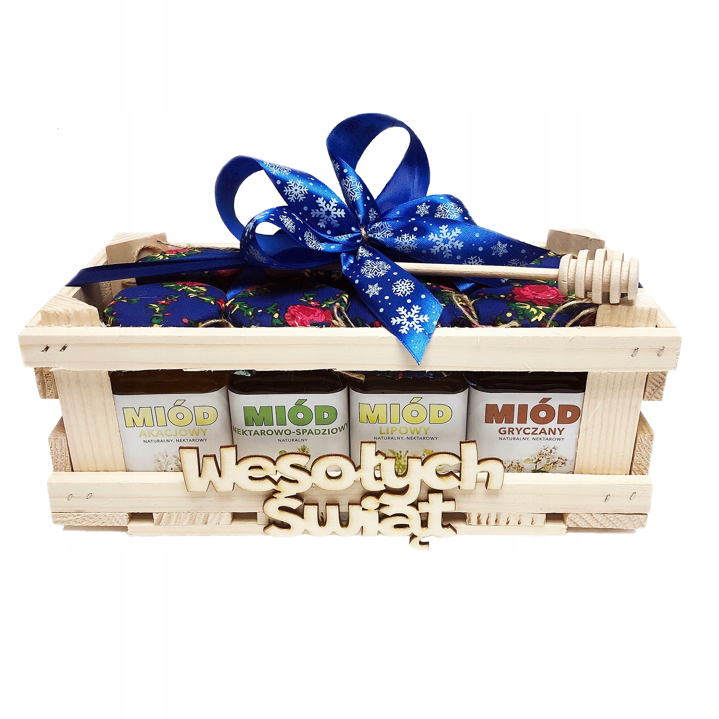 Levně Dárek k Vánocům pro dědečka babičky tatínka, maminku, zaměstnance, sada 8 medů