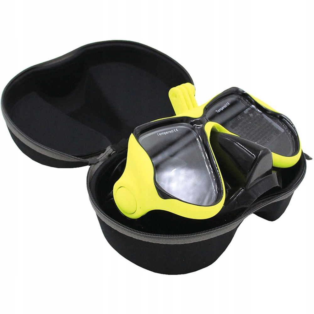 Pokrowiec do maski do nurkowania Telesin EVA czarne case etui osłona torba Płeć produkt uniseks