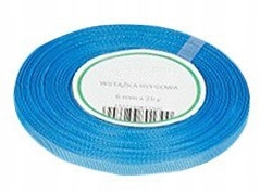 

Rypsowa wstążka taśma tasiemka Niebieska 6mm 22m