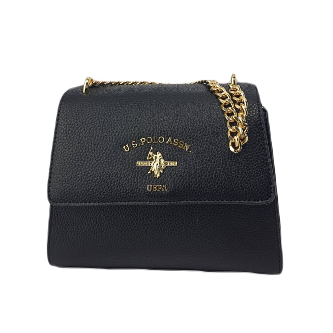 Dámská kabelka Us.polo Stanford Top Handie Up BEUSS5928WVP000 Black